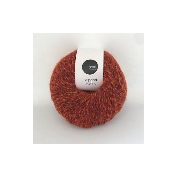 Alpaca Merino - Orange Mix